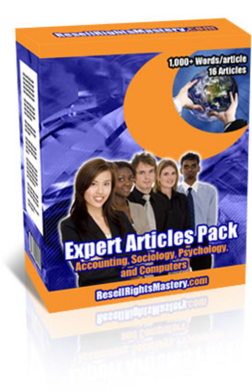Product picture Expert Articles Pack PLR