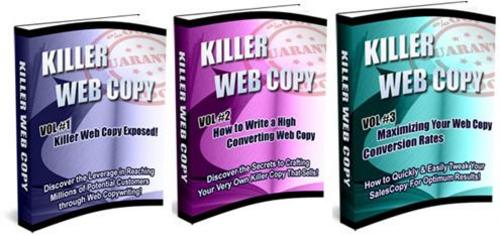 Product picture Killer Web Copy - With Master Resell Rights
