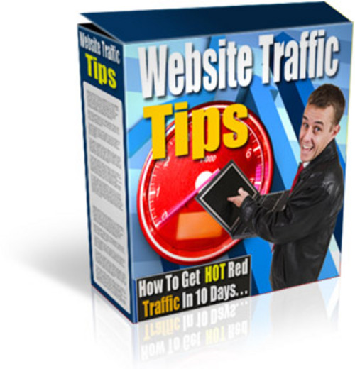 Product picture Website Traffic Tips - With Master Resell Rights