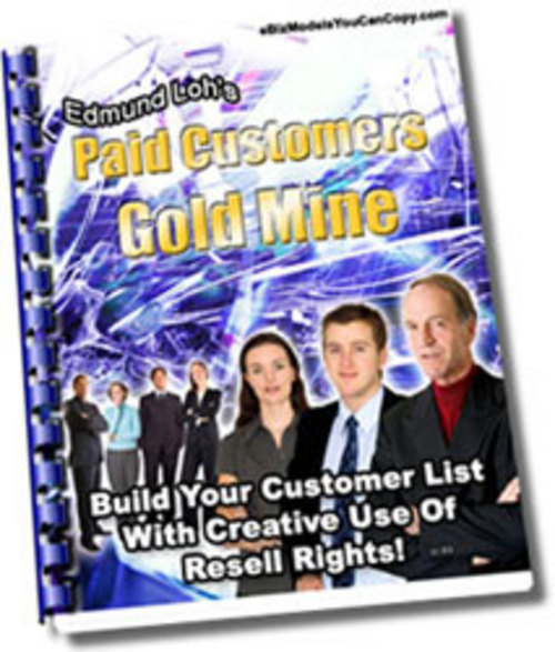 Product picture *new!* Marketing Paid Customers Goldmine/MRR
