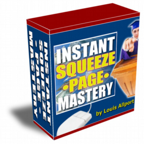 Product picture New Instant Squeeze Page Mastery /mrr