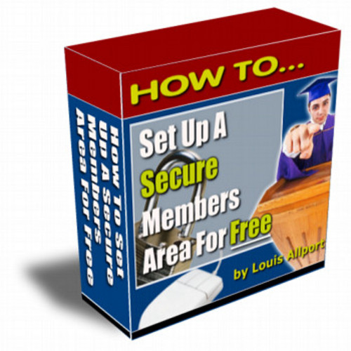 Product picture New How To Set Up A Secure Members Area For Free/MRR