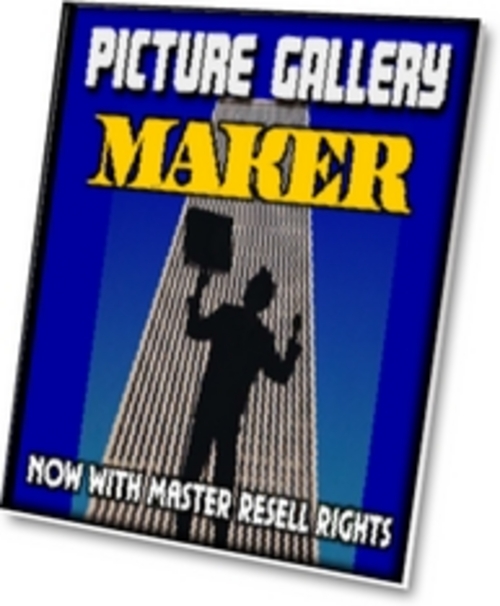 Product picture Picture Gallery Maker With Mrr
