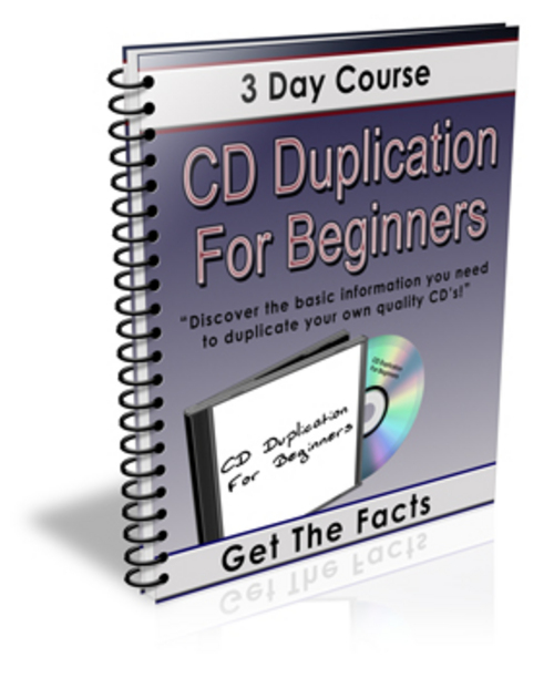 Product picture CD Duplication For Beginners PLR