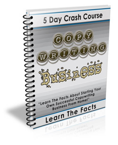 Product picture 5 Days Crash Course Copywriting Business / Plr